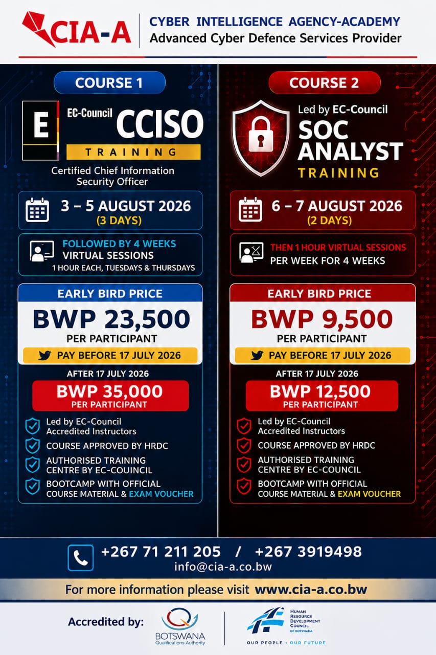 CIA-A | Cyber Intelligence Agency Academy